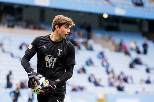 Malmö FFs målvakt Melker Ellborg
