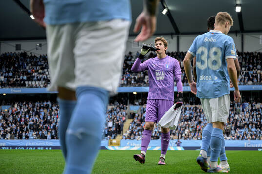 Malmö FFs målvakt Melker Ellborg