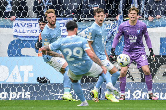 Malmö FFs målvakt Melker Ellborg