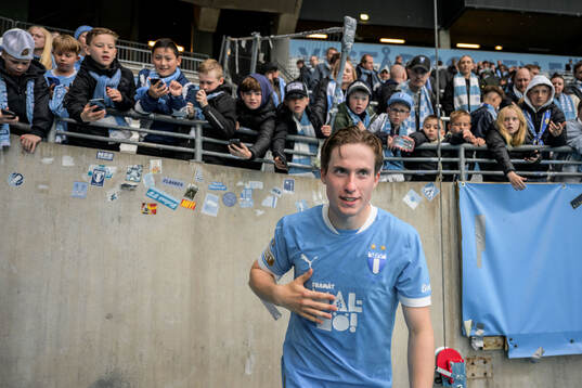 Malmö FFs Johan Karlsson