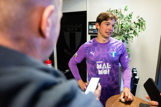 Malmö FFs målvakt Melker Ellborg