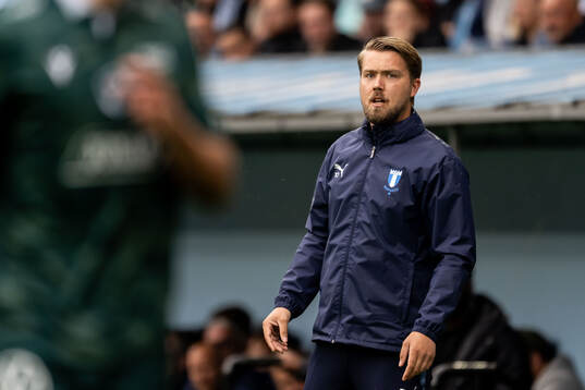 Malmö FFs assisterande tränare Theodor Olsson