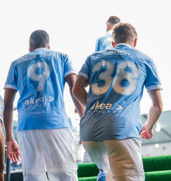 Malmö FFs Isaac Kiese Thelin och Hugo Bolin gör entré