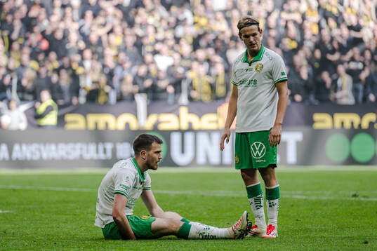 Hammarbys Pavle Vagic och Markus Karlsson de deppar