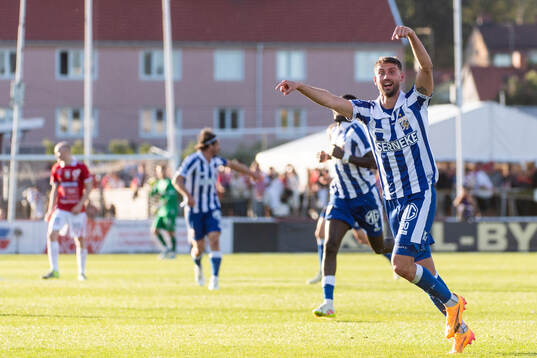 IFK Göteborgs Ramon Pascal Lundqvist jublar