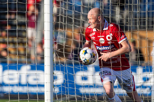 Degerfors Marcus Rafferty jublar