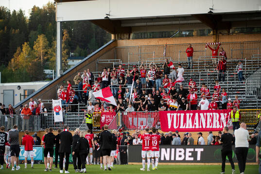 Degerfors tackar deras supportar