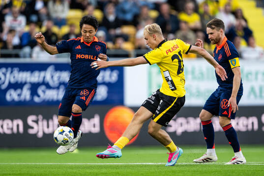 Djurgårdens Matias Siltanen och Jacob Une