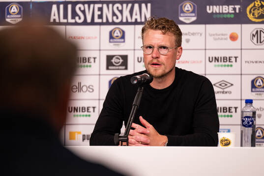 Elfsborgs tränare Oscar Hiljemark