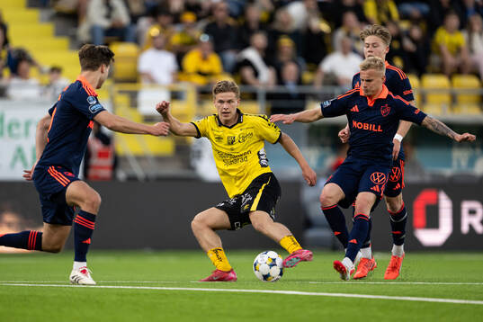 Elfsborgs Gottfrid Rapp och Djurgårdens Daniel Stensson