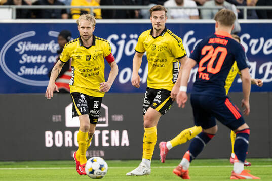 Elfsborgs Johan Larsson och Simon Olsson