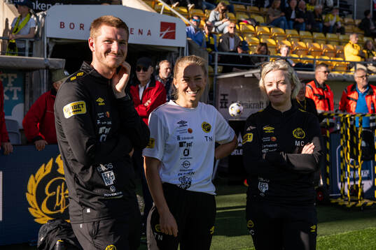 Elfsborgs fysioterapeut Viktor Borg, fysioterapeut Tania