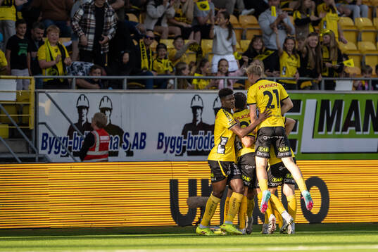 Elfsborgs spelare jublar