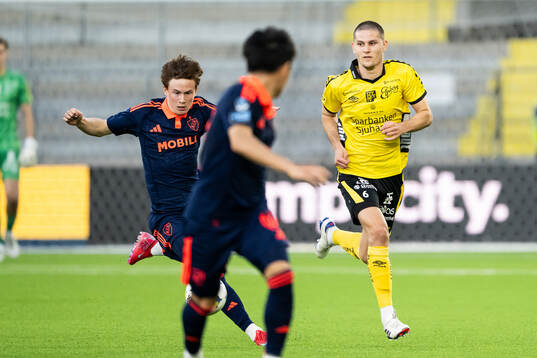 Djurgårdens Alexander Andersson och Elfsborgs Rasmus