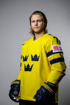 William Karlsson of Sweden poses for a portrait