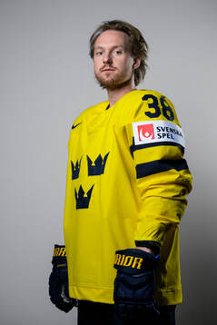 Rasmus Sandin of Sweden poses for a portrait