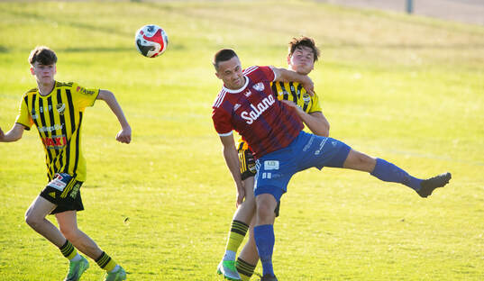 i matchen i DM mellan IFK Hässleholm och IFK Simrishamn i