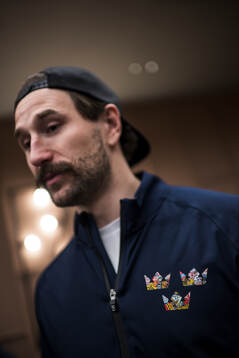 Filip Forsberg of Sweden at a press event