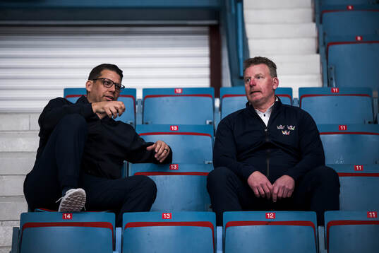 General manager Josef Boumedienne and senior advisor Daniel
