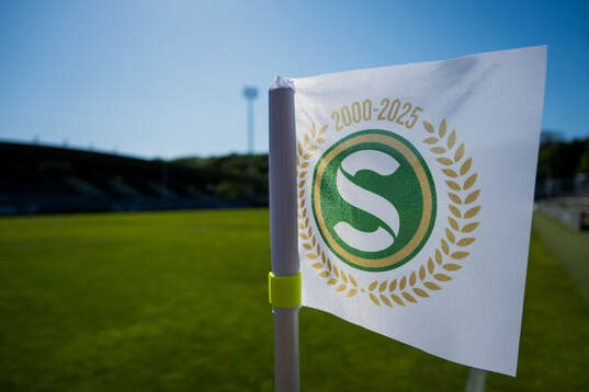 Hörnflaggan på Landskrona IP