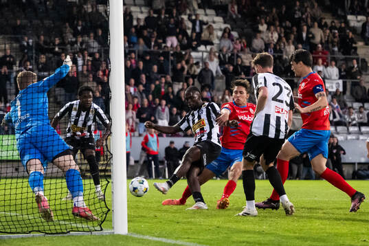 Landskronas Kofi Asare gör 3-3