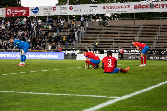 Helsingborgs Jon Birkfeldt deppar