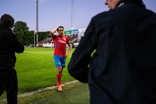 Helsingborgs Wilhelm Nilsson deppar