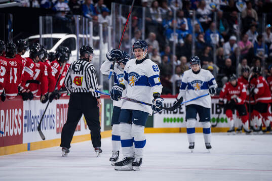 Harri Pesonen of Finland looks dejected