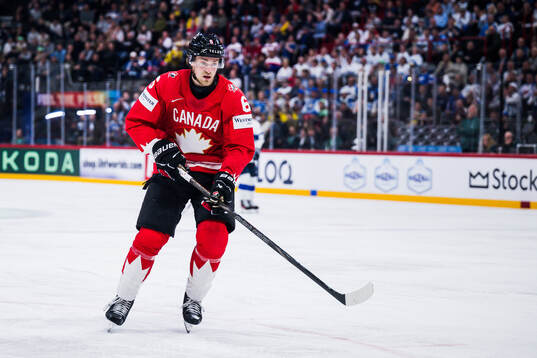 Travis Sanheim of Canada