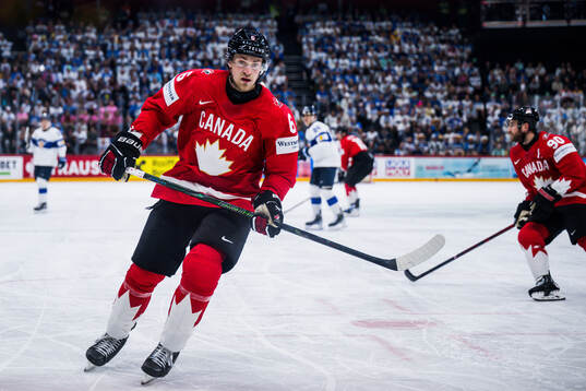 Travis Sanheim of Canada