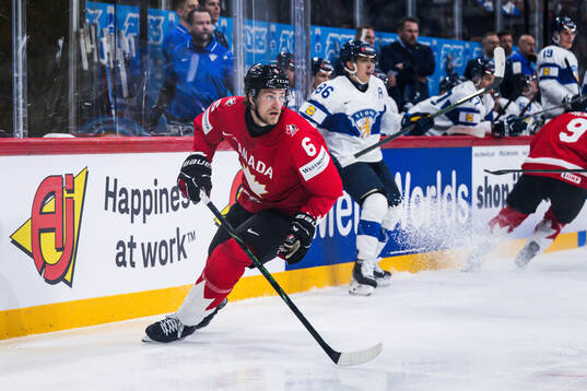 Travis Sanheim of Canada