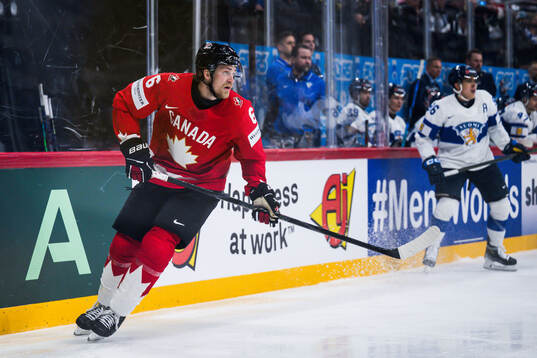 Travis Sanheim of Canada