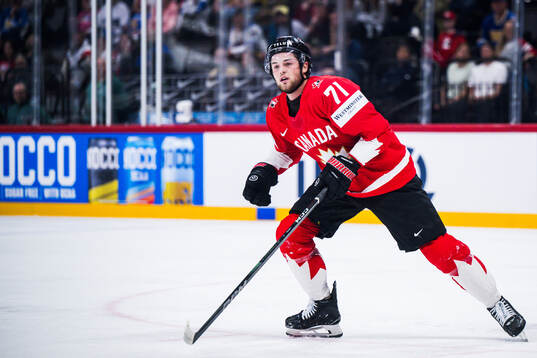Tyson Foerster of Canada