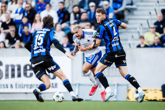 IFK Norrköpings Tim Prica och Sirius Tobias Anker
