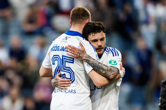 IFK Norrköpings Kevin Höög Jansson och David Moberg