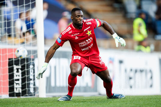 Sirius målvakt Ismael Diawara