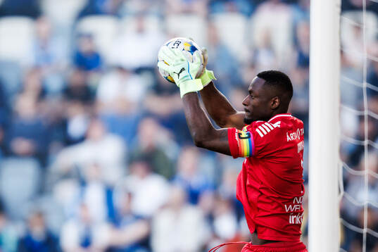 Sirius målvakt Ismael Diawara