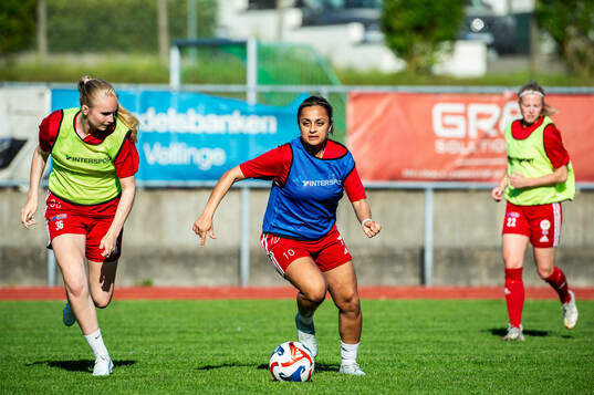 Tova Persson och Marwa Said