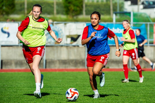 Tova Persson och Marwa Said