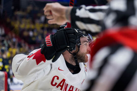 Ryan O'Reilly of Canada celebrates