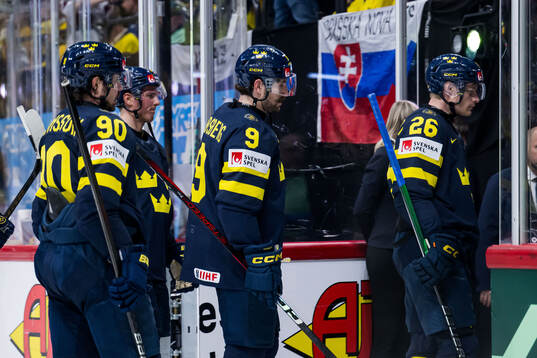 Marcus Johansson, Filip Forsberg and Anton Bengtsson of