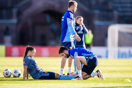Djurgårdens Alexsandra Lobanova får vård