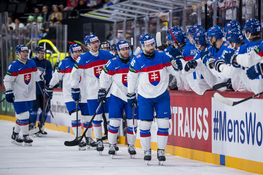 Robert Lantosi of Slovakia celebrates