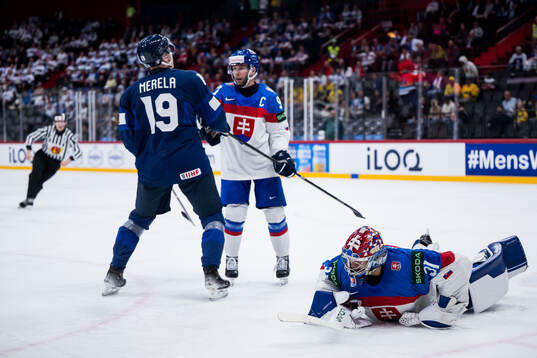 Samuel Hlavaj of Slovakia, Waltteri Merelä of Finland and