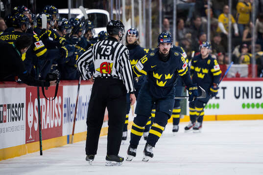 Marcus Johansson of Sweden celebrates