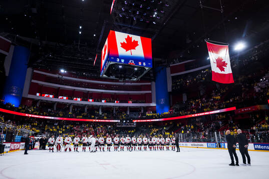 The players of Canada
