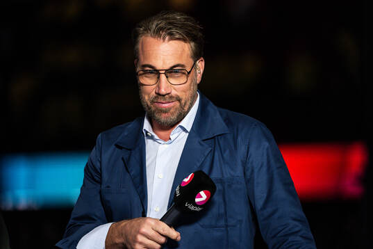 Peter Forsberg of Swedish broadcaster Viaplay