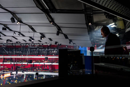 Håkan Södergren of Swedish broadcaster Viaplay