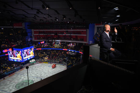 Håkan Södergren of Swedish broadcaster Viaplay