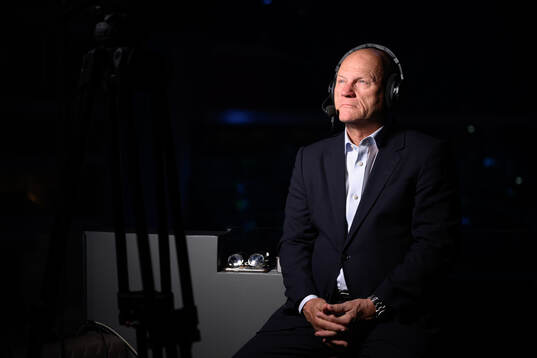 Håkan Södergren of Swedish broadcaster Viaplay